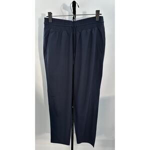 GapFit Women’s Small Navy Jogger Pants Elastic Waist Drawstring Athleisure